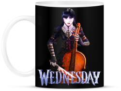 printfashion Wednesday art 12 - Bögre - Fekete (13145790)