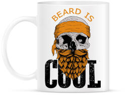 printfashion Beard is cool - Bögre - Fehér (6840843)