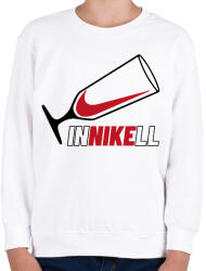 printfashion InNIKEll - Gyerek pulóver - Fehér (14111661)
