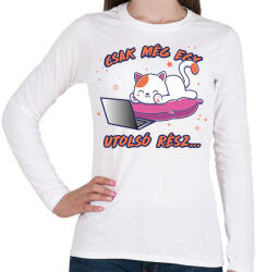 printfashion Utolsó rész - Sorozatfüggő - Női hosszú ujjú póló - Fehér (7483150)