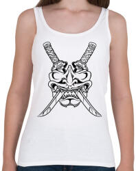 printfashion Katana mask - Női atléta - Fehér (5112168)