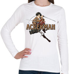 printfashion Levi minta (AOT) - Női hosszú ujjú póló - Fehér (11876932)