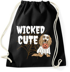 printfashion Wicked cute - Sportzsák, Tornazsák - Fekete (14657570)