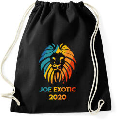 printfashion Joe Exotic 2020 - Sportzsák, Tornazsák - Fekete (2628770)