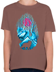 printfashion Vad fagy - Gyerek póló - Mogyoróbarna (394976)