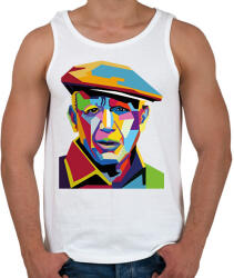 printfashion Pablo Picasso - Önarckép - Férfi atléta - Fehér (6728205)