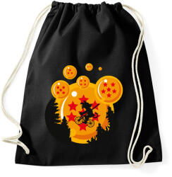 printfashion Sárkány hold - Sportzsák, Tornazsák - Fekete (296636)