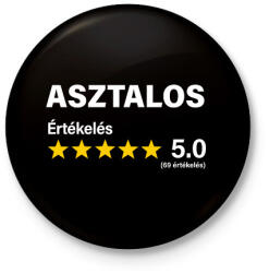 printfashion Asztalos Értékelés ***** 5.0 (69 értékelés) - Kitűző, hűtőmágnes - Fekete (16423282)