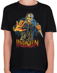 printfashion Halloween - Gyerek póló - Fekete (2957583)