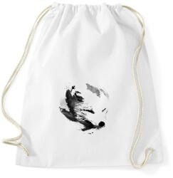 printfashion White fox - Sportzsák, Tornazsák - Fehér (241836)