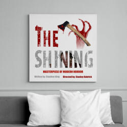 printfashion the shining poster style - Vászonkép - Fehér (6632300)