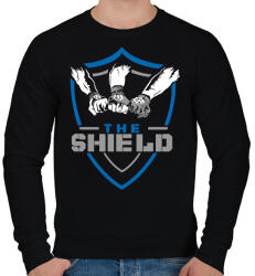 printfashion The shild - Férfi pulóver - Fekete (2305302)