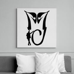printfashion Michael Jackson MJ - Vászonkép - Fehér (6634536)
