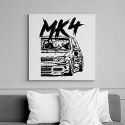 printfashion Mk4 - Vászonkép - Fehér (6629411)