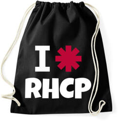 printfashion I LOVE RHCP 2 - Sportzsák, Tornazsák - Fekete (10649193)