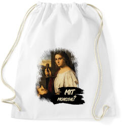 printfashion Mit mondtál? - Festmény - Sportzsák, Tornazsák - Fehér (7087824)
