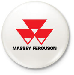 printfashion Massey-Ferguson - Kitűző, hűtőmágnes - Fehér (3083530)