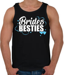 printfashion Brides BEST - Férfi atléta - Fekete (2619026)