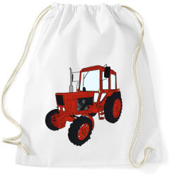 printfashion Traktor - Sportzsák, Tornazsák - Fehér (5276403)