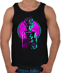 printfashion Vintage harcos - Férfi atléta - Fekete (1226950)