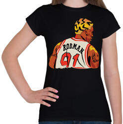 printfashion Rodman - Női póló - Fekete (14434742)