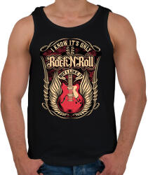 printfashion Gitár - Férfi atléta - Fekete (13732820)