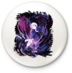 printfashion Jujutsu Kaisen Gojo Satoru - Kitűző, hűtőmágnes - Fehér (16312278)