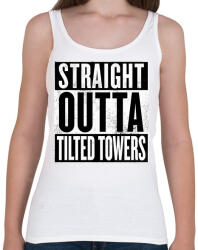 printfashion Tilted Towers - Női atléta - Fehér (927340)