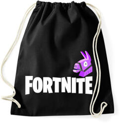 printfashion Fortnite - Sportzsák, Tornazsák - Fekete (14627324)
