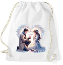 printfashion Tiéd a szívem! - Sportzsák, Tornazsák - Fehér (15501834)