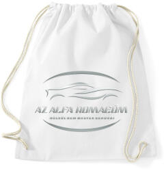 printfashion A alfa romeóm nélkül - Sportzsák, Tornazsák - Fehér (6123904)