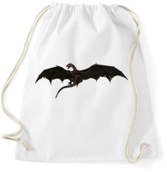 printfashion Repülő Sárkány - Sportzsák, Tornazsák - Fehér (434654)