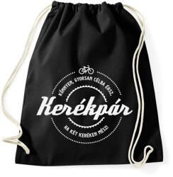 printfashion kerekpar-white - Sportzsák, Tornazsák - Fekete (559667)