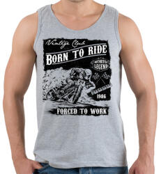 printfashion Legendás motorok - Férfi atléta - Sport szürke (152291)