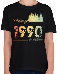 printfashion 1990 - Gyerek póló - Fekete (12620091)