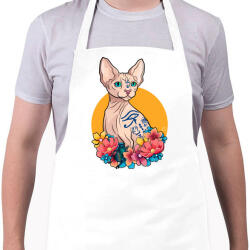 printfashion Szfinx - Kötény - Fehér (4914373)