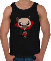 printfashion Kenny, a capybara vámpír jelmezben - Férfi atléta - Fekete (14653912)