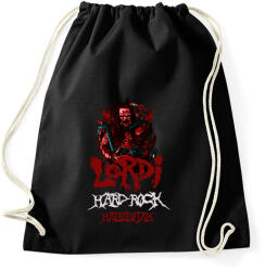 printfashion lordi-hard rock hallelujah - Sportzsák, Tornazsák - Fekete (2451276)