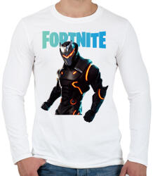 printfashion OMega Fortnite - Férfi hosszú ujjú póló - Fehér (2442584)