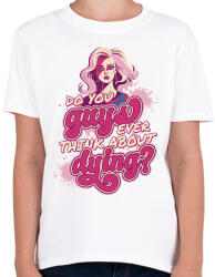 printfashion Barbie mém - Gyerek póló - Fehér (13975561)