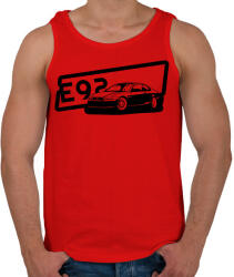 printfashion Bmw E92 - Férfi atléta - Piros (1753118)