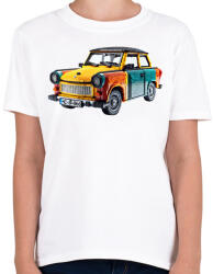 printfashion LEGO Trabant - Retro autó - Gyerek póló - Fehér (15533520)