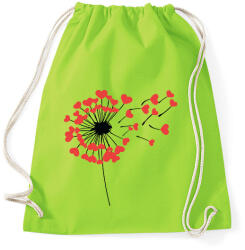 printfashion Love is in the air - Sportzsák, Tornazsák - Limezöld (2184092)