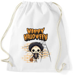 printfashion Happy Halloween tökfej - Sportzsák, Tornazsák - Fehér (14631883)