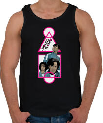 printfashion Squid game - Nyerd meg az életed 11 - Férfi atléta - Fekete (5565238)