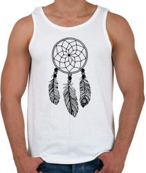 printfashion Dreamcatcher - Férfi atléta - Fehér (9013559)
