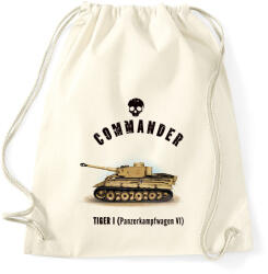 printfashion tiger1 - Sportzsák, Tornazsák - Natúr (1323708)