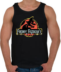 printfashion Freddy Fazbear's - Férfi atléta - Fekete (14915052)