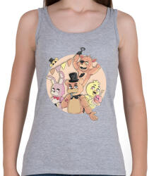 printfashion Fnaf pasztell színek - Női atléta - Sport szürke (14441497)