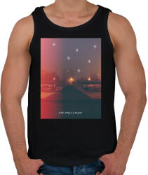 printfashion Sadsongs - Férfi atléta - Fekete (1198770)